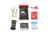Premier Body Armor PBA Bleed Control Kit Celox Gauze, Black/Red, 9x6 inch, STAT-BC Kit 2.0 - CELOX