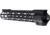 Presma AR-15 M-LOK Free Float Handguard, 15 in, Black, MMARE15
