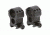 Primary Arms Classic Tactical Rings 1 Inch Body, Pair, Extra High, Black, 910063