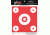 Pro-Shot Bullseye 1x6in, 4x2in Heavy Paper Targets, Day Glo Orange, 500 Pack, OG-500