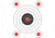 Pro-Shot Pro-Shot 9in x 13in 5 Bullseye Target w/ Adhesive Backing, Pack of 6, P1-Bullseye, Red/Black/White, P1-Bullseye