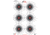 Pro-Shot Multi-Bullseye Heavy Paper Target, 23x35in, Multi, 5 Pack, Multi-Bullseye-5PK