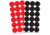Pro-Shot Splatter Shot Target Repair Pasters Red And Black 432 Per Package