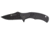 Puma Knives Pounce3015 Spring Assist Knife, 3.1in Blade, Black Aluminum, Beltclip 6513015