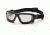 Pyramex I-Force Safety Glasses,Black Strap-Temples/Clear Anti-Fog Lens SB7010SDNT