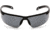 Pyramex Everlite Shooting Glasses Gray Lens, Black, PYSB8620DT