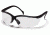 Pyramex Venture II Safety Glasses - Clear Lens, Black Frame SB1810S