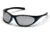 Pyramex Zone II Safety Glasses - Silver Mirror Lens, Blue Wood Frame SBW3370E