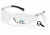 Pyramex Ztek Reader Eyewear - Clear + 2.0 Lens, Clear Frame S2510R20