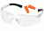 Pyramex Ztek Safety Glasses And DP1000 Ear Plug Combo Clear Lens Clear Frame