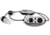Radians VXBTAC10 Vertex Electronic Ear Buds 85 DB In The Ear Black/Gray VX-BTAC10
