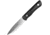 Real Steel Bushcraft III Fixed Blade Con Knife, 4 satin finish D2 tool steel blade, Black G10 handle, 3725C