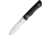Real Steel Bushcraft Plus CONVEX Knife, 4.5 satin finish 14C28N Sandvik stainless blade, Black G10 handle, 3720