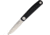 Real Steel Gslip Compact Black G10 Folding Knife, 3.5 satin finish VG-10 stainless blade, Black G10 handle, 7868