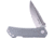 Real Steel Luna Maius Eco Folding Knife, 3in, 10Cr15CoMoV, G10 Handle, Gray, 7091EG