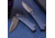 Real Steel Luna Maius Blue Folding Knife, 4.25in Closed, 3in Satin Bohler N690 SS Blade, Slate Blue Anodized Titanium Handle, 7093