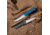 Real Steel Pathfinder Fixed Blade Knife, 4.57in, 14C28N Steel, Denim Micarta Handle, 3851D