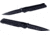 Real Steel Sacra TAC Folding Knife, 3in, Steel, Tanto, G10 Handle, Black, 7712B