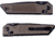 Real Steel Sacra TAC Folding Knife, 3in, Steel, Tanto, G10 Handle, Coyote, 7712C