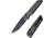 Real Steel Sacra TAC Folding Knife, 3in, Steel, Tanto, G10 Handle, OD Green, 7712G