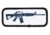 Red Rock Outdoor Gear Morale Patch, Black Betty, 97-095