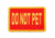 Red Rock Outdoor Gear Morale Patch, Do Not Pet, 97-010