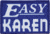 Red Rock Outdoor Gear Morale Patch, Easy Karen, 97-036