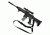 Red Rock Outdoor Gear S1 Single-Point 1.25in. Tactical Sling, Black 37-005BLK