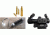 Redfield Counterstrike Red Dot Sight, Matte, Black 117850 w/ SightMark Laser Bore Sights SM39001 and Real Avid Magnetic Bore Light AVBR101-B