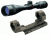 Redfield Revenge 6-18x44mm AO Rifle Scope, Matte w/ Accu-Ranger Varmint 115219 w/ Leupold Mark 2 IMS Integral Mounting System Matte, 1 inch Ring 110290