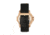 Reign Commodus Automatic Skeleton Leather-Band Watch, Rose Gold/Black, One Size, REIRN4005