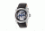 Reign Optimus Automatic Skeleton Dial Leather-Band Watch, Silver/Black, Standard REIRN3802