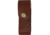 Remington Guide Folding Knife, 4in Closed, 3in Satin Stainless Trailing Point Blade, Wood/Stag Bone Handle, Brown Leather Belt Sheath, R15726