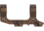 Reptilia AUS Riflescope Mount, 30mm, 1.7in, Desert Brown, 100-396-OPMOD-DB