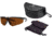 Revision Critical Shooting Glasses, Black Frame, Black Lens, Regular, 4-0152-0057