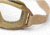 Revision Desert Locust Military Goggle System, Tan w/ Clear &amp; Smoke Lenses 4-0309-9531