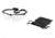 Revision Stingerhawk Eyewear Basic Kit, Clear Lens, Black Frame, Regular, 4-0152-0002