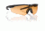 Revision Stingerhawk Eyewear System US Military Kit,Black Frame,Clear and Smoke Lens,Head Strap,Microfiber Pouch and Case 4-0152-0001