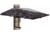 Rhino Blinds XL Universal Treestand Cover Roof Kit, Black/Steel, RTUSC-050