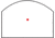 Rival Arms X1 Micro Reflex Red Dot Sight, 22mm, Black, RA-RA8029BN