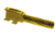 Rival Arms Carry Barrel, SIG Sauer P320, 9mm Luger, 3.9in, 1-10 Twist, 1/2-28 Thread, Gold, RA-RA20P301E