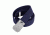 Rothco 44 Inch Military Web Belts, Chrome, Navy Blue, 4177-Chrome-NavyBlue