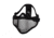 Rothco Carbon Steel Half Face Mask, Black, 847-Black