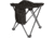 Rothco Collapsible 4 Leg Camp Stool, Black, 45481-Black