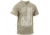 Rothco Distressed US Flag Athletic Fit T-Shirt, Desert Sand, Small, 10870-DesertSand-S