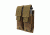 Rothco Double Pistol Mag Pouch - Molle, Coyote Brown, 51002-CoyoteBrown