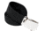 Rothco Elastic Stretch Web Belt, Black/Chrome, 54in, 11472-Chrome