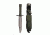 Rothco G.I. Type M-9 Bayonet W/ Sheath, Olive Drab, 2134-OliveDrab