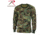 Rothco Kids Long Sleeve Camo T-shirt, Woodland Camo, Small, 6705-WoodlandCamo-S