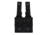 Rothco Molle Double Pistol Mag Pouch With Insert, Black, 51001-Black